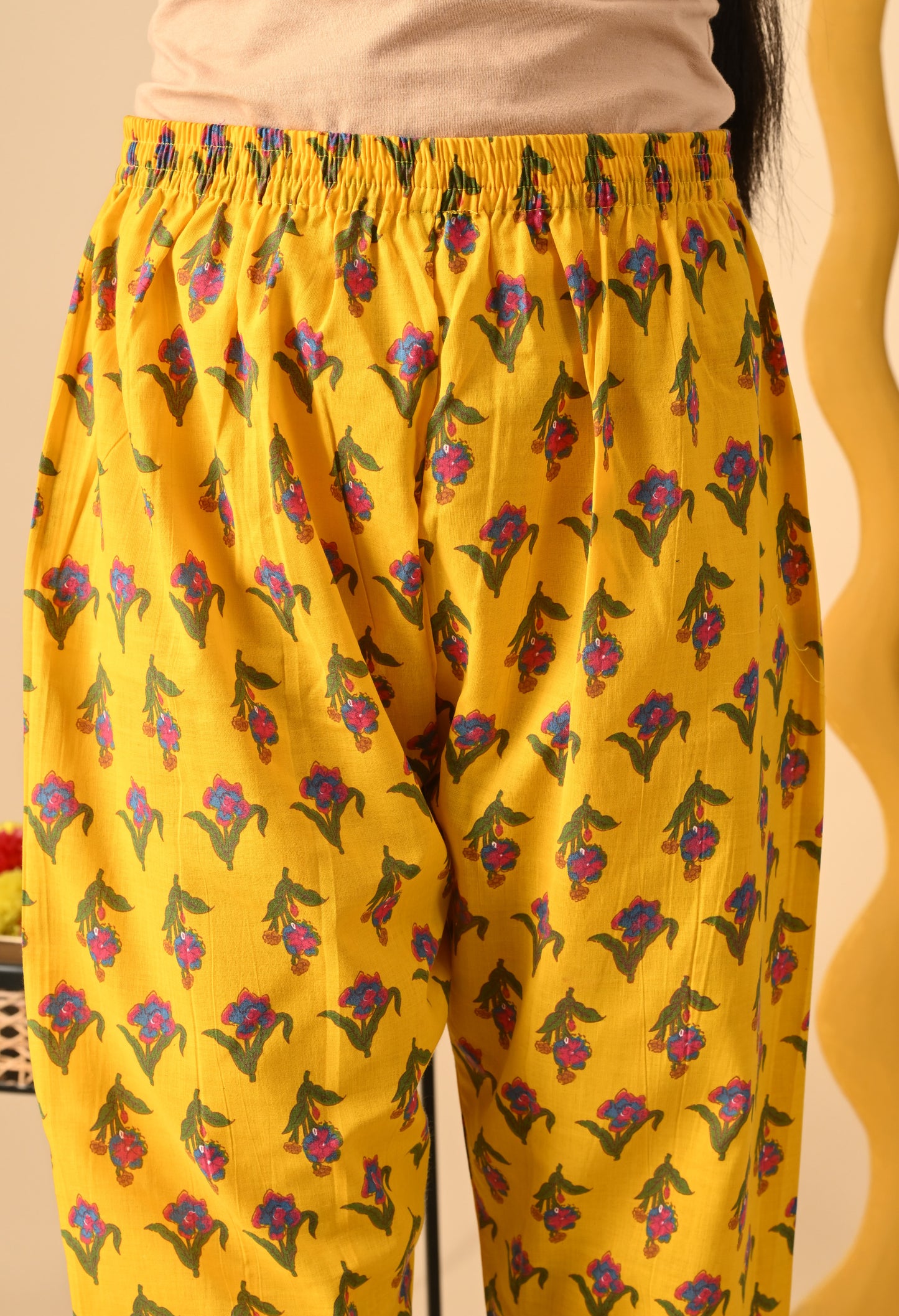 Women Printed Cotton Blend Party wear Set
